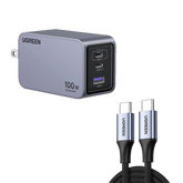 UGREEN Nexode Pro 100W 3-Port GaN Fast iphone Charger