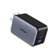 UGREEN Nexode 100W 3-Port Charger with Foldable Plug