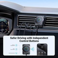 UGREEN Aux Bluetooth 5.4 Adapter For Car (2024 Latest)