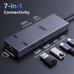 UGREEN Revodok Pro 7-in-1 USB-C Hub with 4K DisplayPort