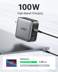 (Bundle) Nexode 100W Charger + 100W USB-C Cable 2 Pack
