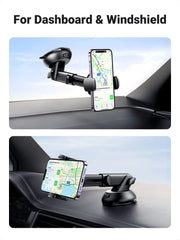 UGREEN Car Phone Holder (Telescopic Arm, 360° Rotation)