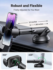 UGREEN Car Phone Holder (Telescopic Arm, 360° Rotation)