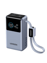 UGREEN Nexode Pro Power Bank 10000mAh 45W with Built-in Cable
