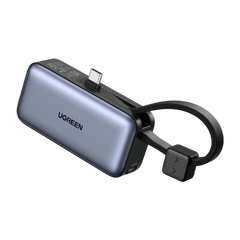 UGREEN Mini Power Bank 5000mAh 22.5W with Built-in Cable