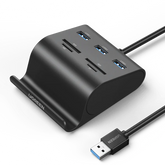 Ugreen USB 3.0 Hub Card Reader with Phone Stand