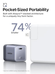 UGREEN Nexode Air USB-C Charger (65W, GaN, Foldable Plug)