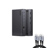 8-in-1 Thunderbolt Docking Station + USB-C Cable