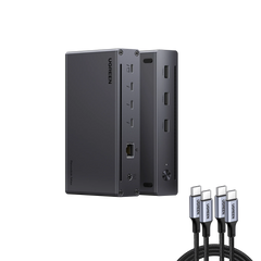 8-in-1 Thunderbolt Docking Station + USB-C Cable
