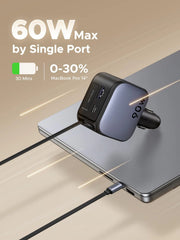 UGREEN Nexode Car Charger 90W with Retractable USB-C Cable