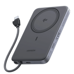 UGREEN MagFlow Air Magnetic Power Bank (10000mAh, Qi2 15W)