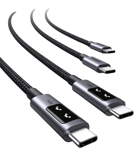 UGREEN UNO USB-C to USB-C Cable 100W, 2-Pack