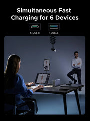 UGREEN Nexode 500W 6-Port Desktop Charger