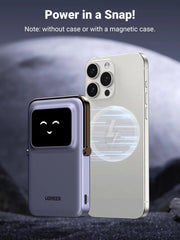 UGREEN Uno Magnetic Wireless Power Bank 5000mAh Qi 7.5W