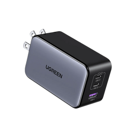 UGREEN Nexode 100W 3-Port Charger with Foldable Plug