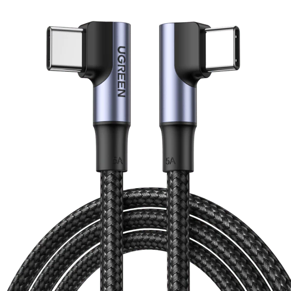 UGREEN USB-C Cable (100W, 90 Degree)